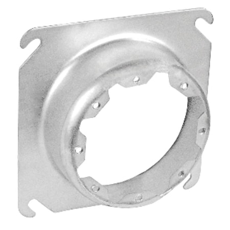 Southwire 4 Square to Round Device Ring, 1" Raised, Dual Direction Mounting Tabs EXR-1